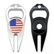 Golf Ball Marker Divot Repair Fixer Bottle Opener | https://www.bestnamebadges.com