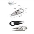 Golf Ball Marker Divot Repair Fixer Bottle Opener | https://www.bestnamebadges.com