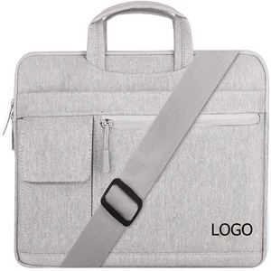 Laptop Shoulder Bag Polyester Flapover Briefcase Sleeve Case | https://www.bestnamebadges.com