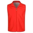Custom Polyester Sleeveless Work Volunteer Vest | https://www.bestnamebadges.com