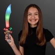 Blinky Pirate Knife Mini Light Up | https://www.bestnamebadges.com