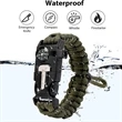 Tactical Survival Bracelet | https://www.bestnamebadges.com