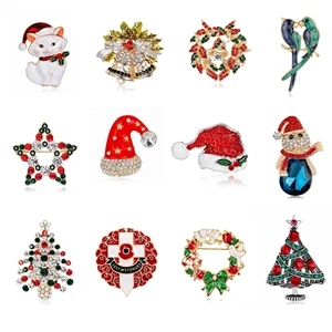 Christmas brooch