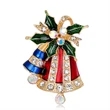 Christmas brooch | https://www.bestnamebadges.com