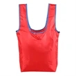 Vest Shaped Reusable Foldable Tote Bags | https://www.bestnamebadges.com