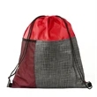 Classic Polyester Drawstring Backpack W/ Pockets | https://www.bestnamebadges.com