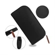 Flat Style Felt Pencil Pouch Bag With Zipper | https://www.bestnamebadges.com