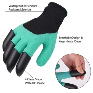 latex gloves with claws