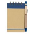 Eco-Inspired Spiral Jotter & Pen | https://www.bestnamebadges.com