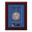 Eco Medallion Vert - Mahogany | https://www.bestnamebadges.com