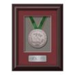 Monarch Medallion - Mahogany | https://www.bestnamebadges.com