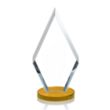Cancun Award - Amber | https://www.bestnamebadges.com