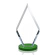 Cancun Award - Green | https://www.bestnamebadges.com