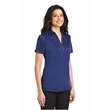 Port Authority Ladies Silk Touch Performance Polo Custom | https://www.bestnamebadges.com