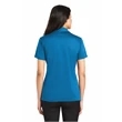 Port Authority Ladies Silk Touch Performance Polo Custom | https://www.bestnamebadges.com