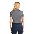 Port Authority Ladies Shadow Stripe Polo w/ Screen Print | https://www.bestnamebadges.com