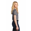 Port Authority Ladies Shadow Stripe Polo w/ Screen Print | https://www.bestnamebadges.com