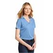 Port Authority Ladies Shadow Stripe Polo w/ Screen Print | https://www.bestnamebadges.com