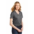 Port Authority Ladies Shadow Stripe Polo w/ Screen Print | https://www.bestnamebadges.com