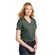 Port Authority Ladies Shadow Stripe Polo w/ Screen Print | https://www.bestnamebadges.com