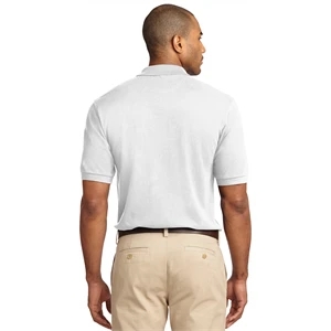 Port Authority Tall Heavyweight Cotton Pique Polo 7 oz. | https://www.bestnamebadges.com