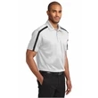 Port Authority Silk Touch Performance Colorblock Stripe Polo | https://www.bestnamebadges.com