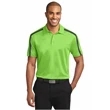 Port Authority Silk Touch Performance Colorblock Stripe Polo | https://www.bestnamebadges.com