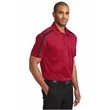 Port Authority Silk Touch Performance Colorblock Stripe Polo | https://www.bestnamebadges.com