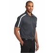 Port Authority Silk Touch Performance Colorblock Stripe Polo | https://www.bestnamebadges.com