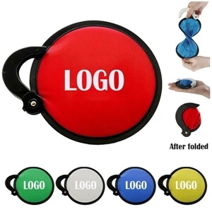 Customized Foldable Nylon Hand Fan/ Twist and Chill | https://www.bestnamebadges.com