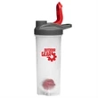 24 oz. Plastic Shaker Bottles With Mixer | https://www.bestnamebadges.com