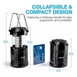 Portable LED Camping Lantern Flashlights | https://www.bestnamebadges.com