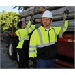 Signal Hi-Vis Full Zip Hoodie | https://www.bestnamebadges.com