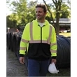Signal Hi-Vis Full Zip Hoodie | https://www.bestnamebadges.com