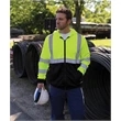 Signal Hi-Vis Full Zip Hoodie | https://www.bestnamebadges.com