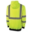 Signal Hi-Vis Full Zip Hoodie | https://www.bestnamebadges.com