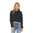 BELLA+CANVAS Women's Sponge Cropped Fleece Hoodies | https://www.bestnamebadges.com