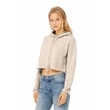 BELLA+CANVAS Women's Sponge Cropped Fleece Hoodies | https://www.bestnamebadges.com