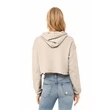 BELLA+CANVAS Women's Sponge Cropped Fleece Hoodies | https://www.bestnamebadges.com