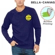 BELLA+CANVAS Unisex Sponge Fleece Raglan Sweatshirt 7 oz. | https://www.bestnamebadges.com