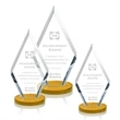 Cancun Award - Amber | https://www.bestnamebadges.com