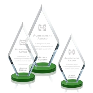 Cancun Award - Green | https://www.bestnamebadges.com