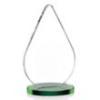 Glenhazel Award - Green | https://www.bestnamebadges.com