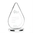 Glenhazel Award - Clear | https://www.bestnamebadges.com