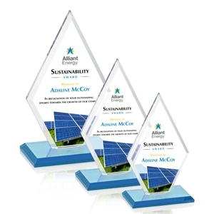 Tuscany VividPrint™ Award - Sky Blue | https://www.bestnamebadges.com
