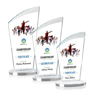 Tomkins VividPrint™ Award - Clear | https://www.bestnamebadges.com