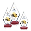 Cancun VividPrint™ Award - Red | https://www.bestnamebadges.com