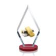 Cancun VividPrint™ Award - Red | https://www.bestnamebadges.com