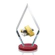 Cancun VividPrint™ Award - Red | https://www.bestnamebadges.com