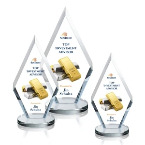 Cancun VividPrint™ Award - Clear | https://www.bestnamebadges.com